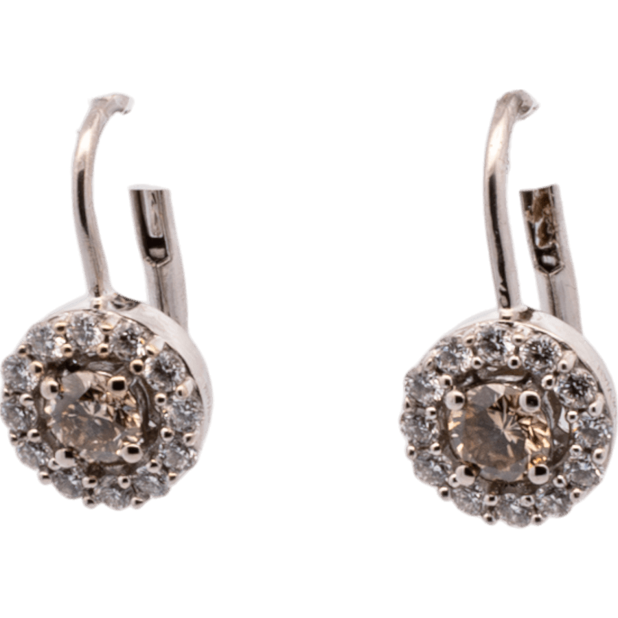 Picture of  Earrings 14k White Gold with 0.66 Carats of Diamonds