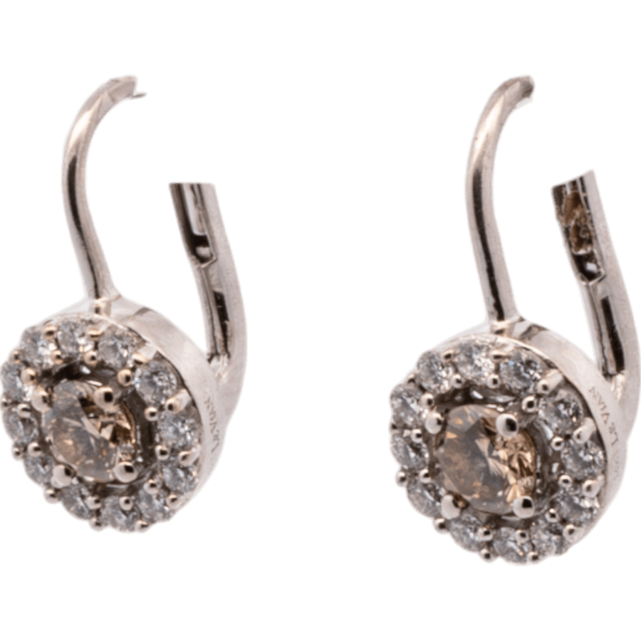 Picture of  Earrings 14k White Gold with 0.66 Carats of Diamonds