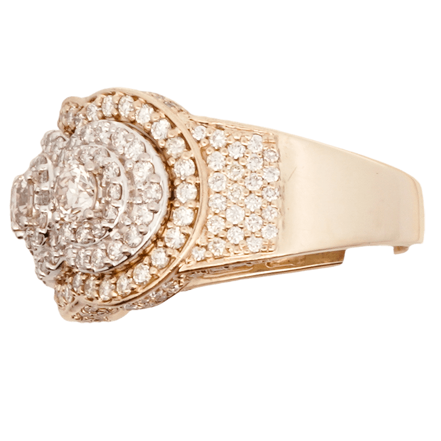 Picture of  Ring 10k Yellow Gold with 3.15 Total Carats of Diamonds