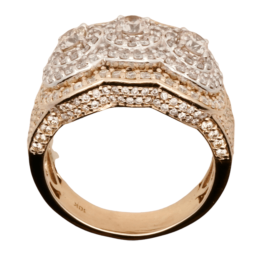 Picture of  Ring 10k Yellow Gold with 3.15 Total Carats of Diamonds