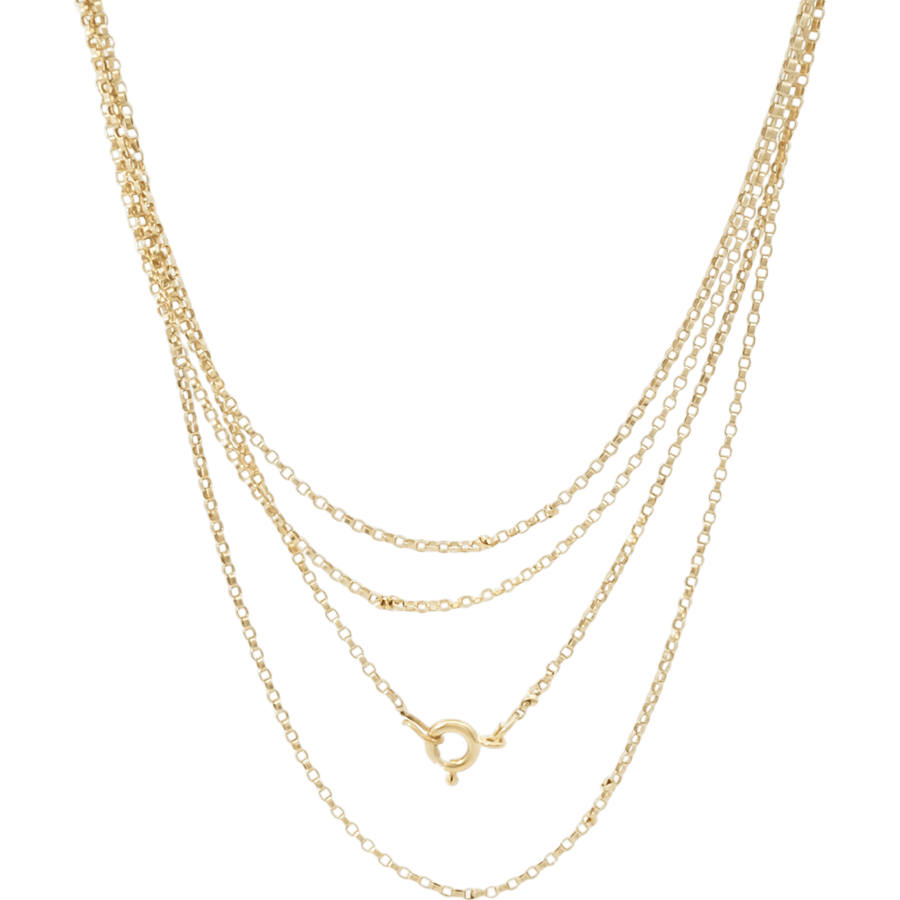  Chain 14k Yellow Gold