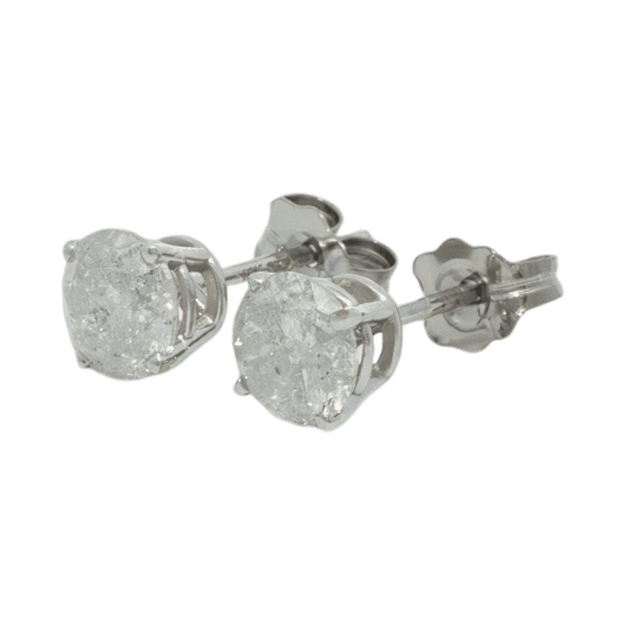 Picture of  Earrings 10k White Gold with 1.18 Carats of Diamonds