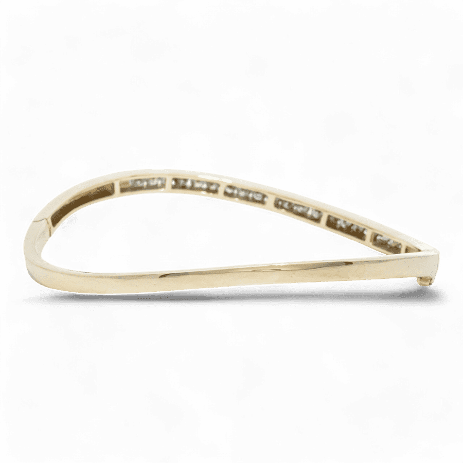 Picture of  Bracelet 14k Yellow Gold with 0.95 Carats of Diamonds