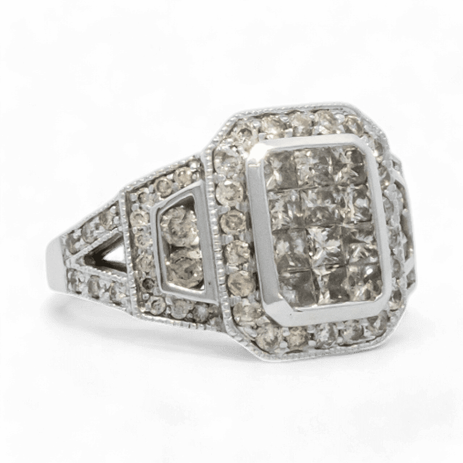 Picture of  Ring 14k White Gold with 2.23 Total Carats of Diamonds