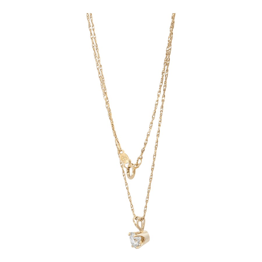 Picture of  Necklace 14k Yellow Gold with 0.66 Carats of Diamonds