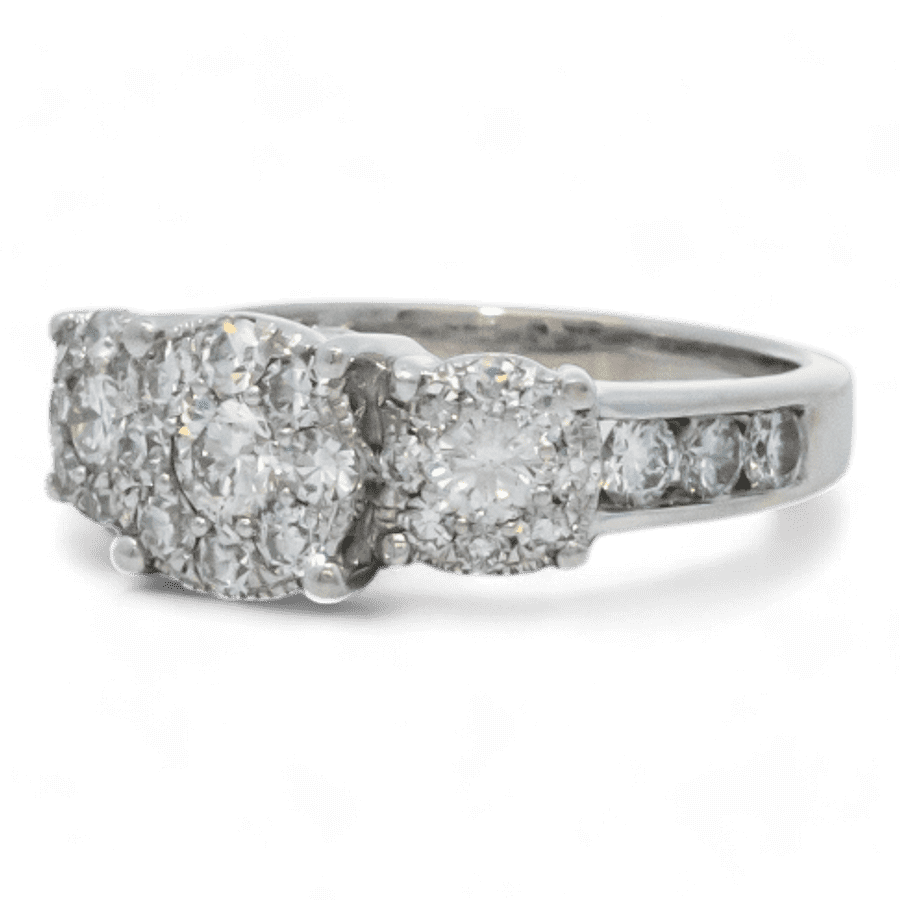 Picture of  Ring 14k White Gold with 1.47 Carats of Diamonds