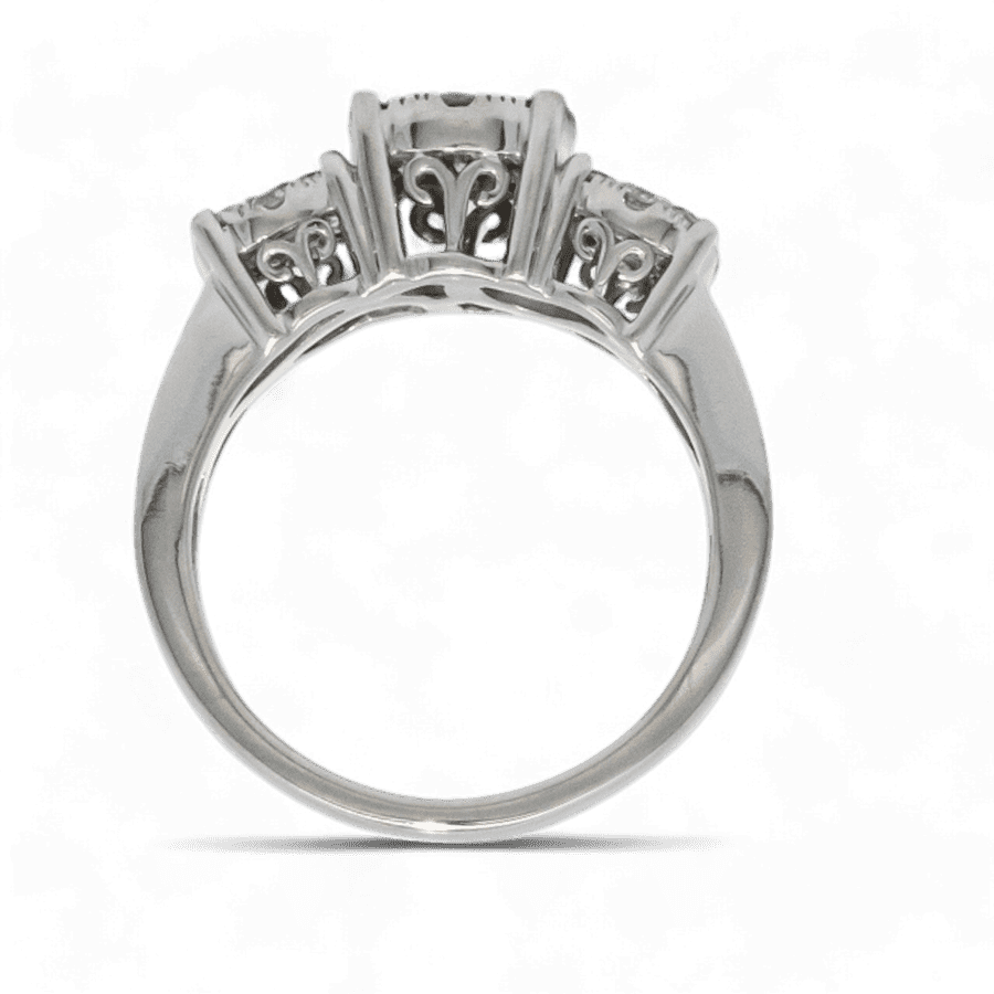 Picture of  Ring 14k White Gold with 1.47 Carats of Diamonds