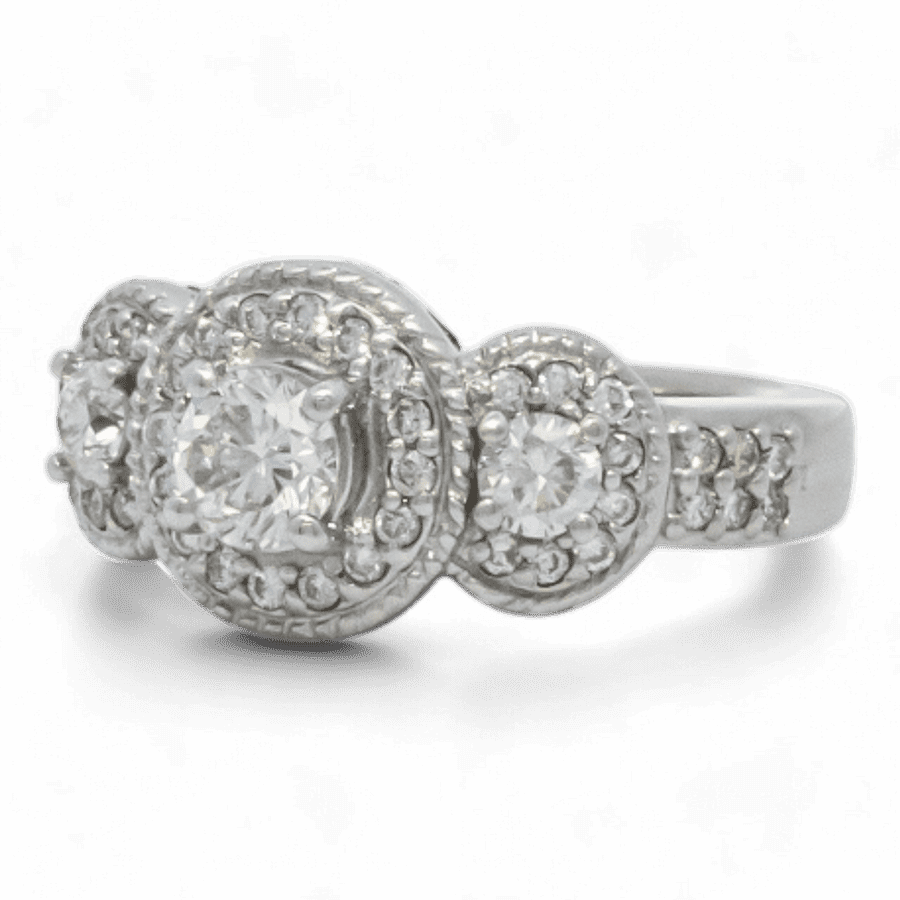 Picture of  Ring 14k White Gold with 1.14 Carats of Diamonds