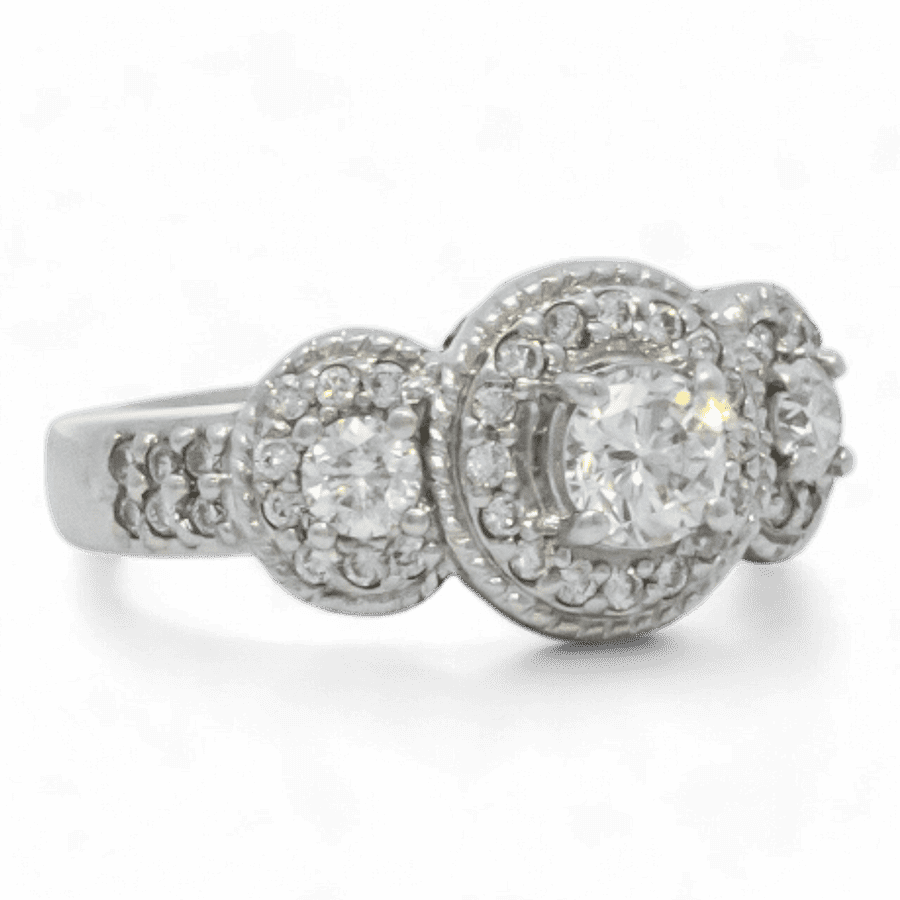 Picture of  Ring 14k White Gold with 1.14 Carats of Diamonds