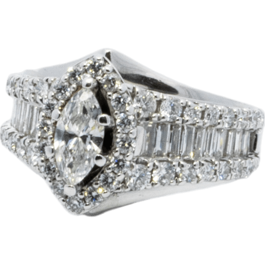 Picture of  Ring 14k White Gold with 2.43 Carats of Diamond