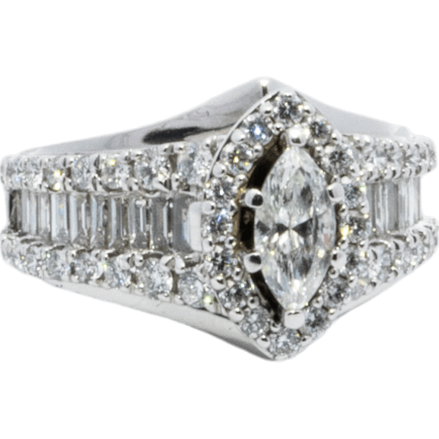 Picture of  Ring 14k White Gold with 2.43 Carats of Diamond