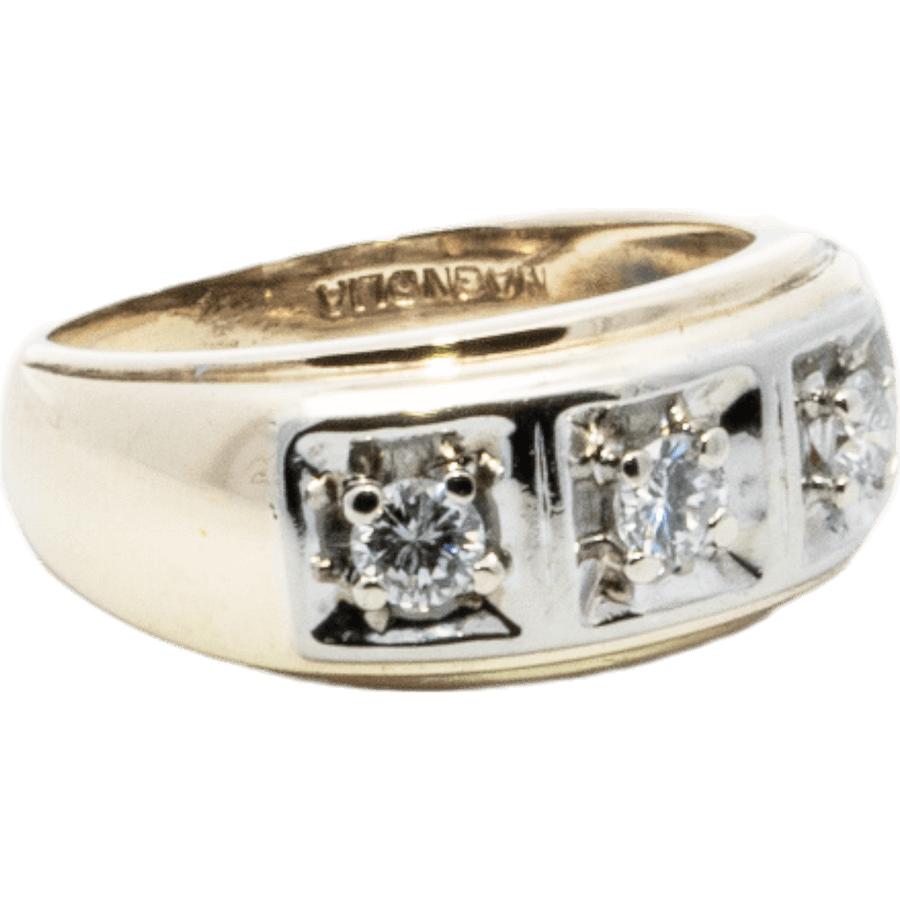 Picture of  Ring 10k Yellow Gold with 0.45 Carats of Diamond