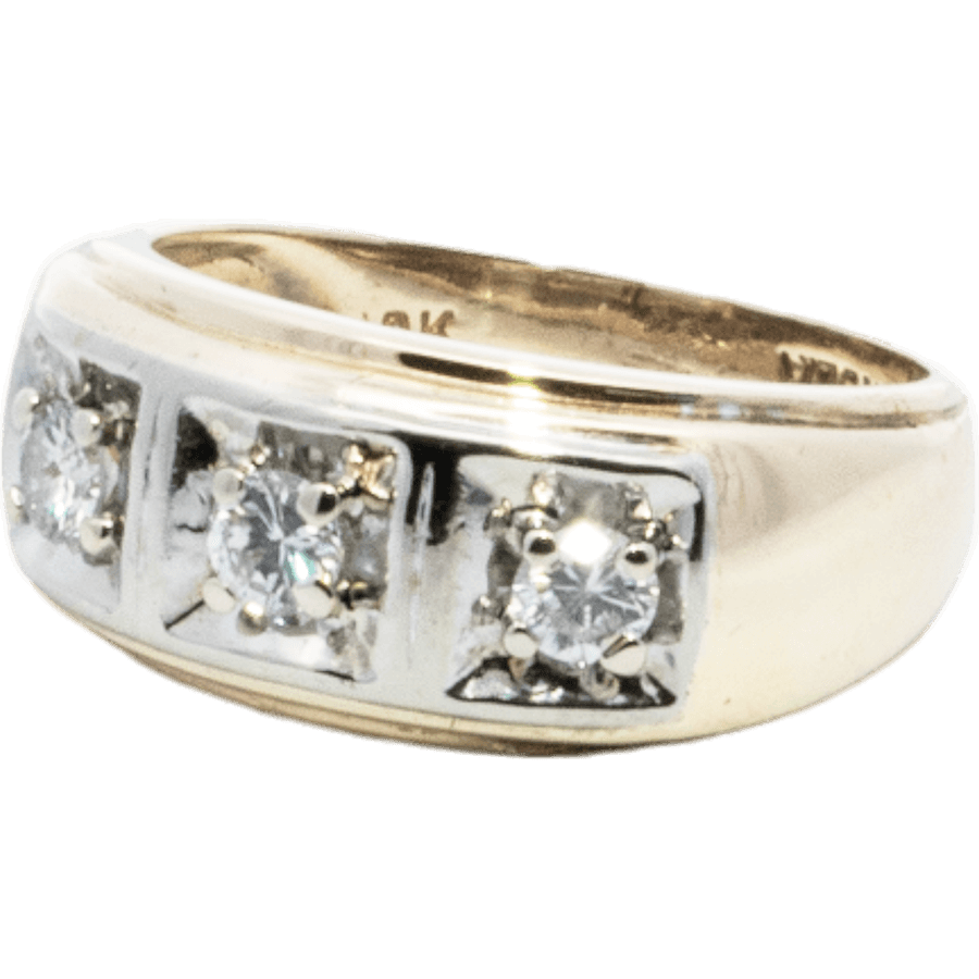 Picture of  Ring 10k Yellow Gold with 0.45 Carats of Diamond