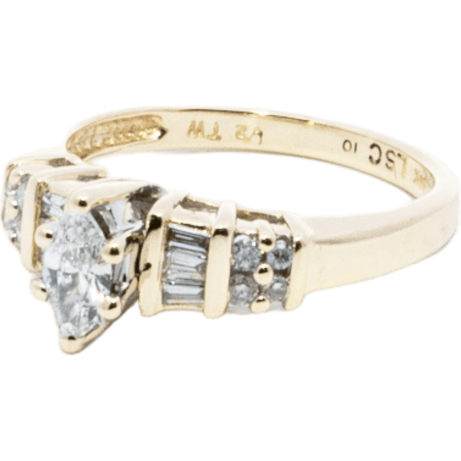 Picture of  Ring 14k Yellow Gold with 0.72 Carats of Diamond