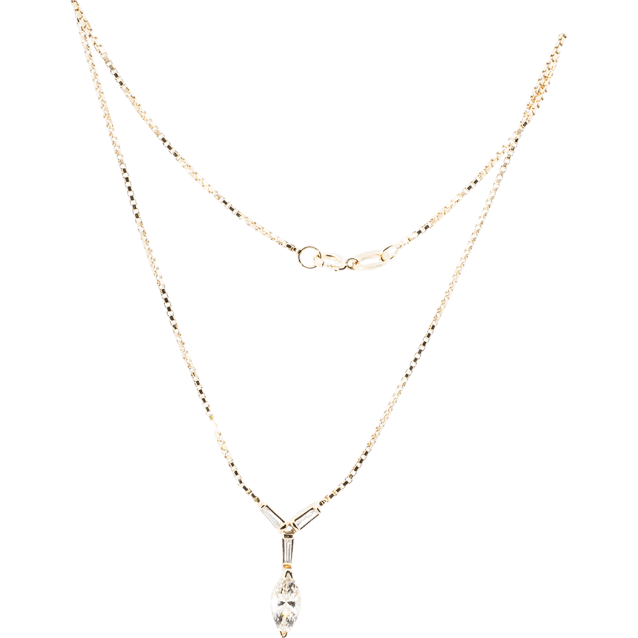 Picture of  Necklace 10k Yellow Gold with 0.55 Carats of Diamond