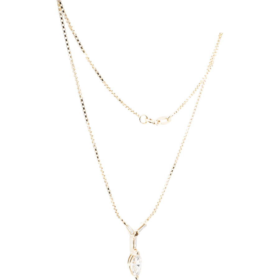 Picture of  Necklace 10k Yellow Gold with 0.55 Carats of Diamond