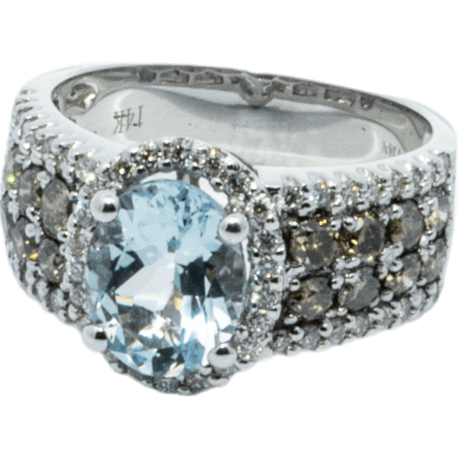 Picture of  Ring 14k White Gold with 1.03 Carats of Diamond