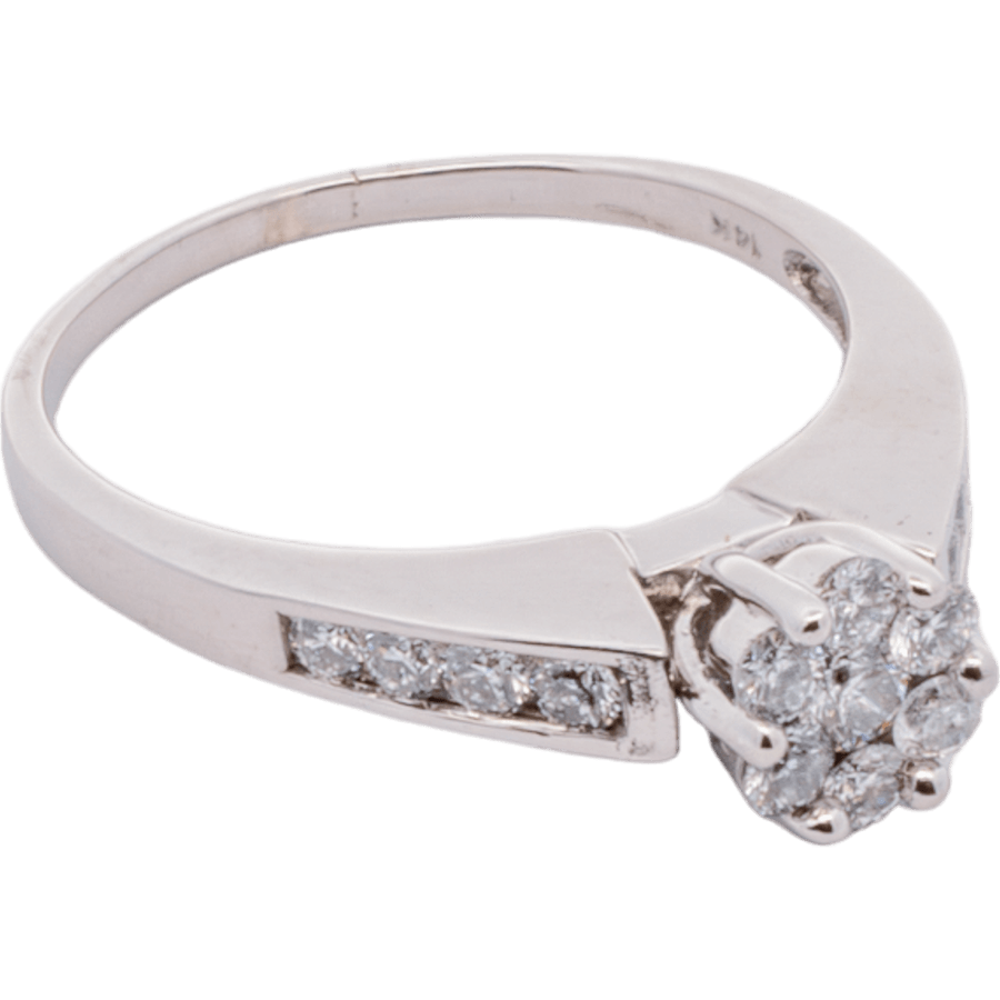 Picture of  Ring 14k White Gold with 0.51 Carats of Diamonds