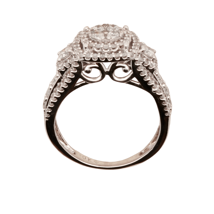 Picture of  Ring 10k White Gold with 0.8 Total Carats of Diamonds