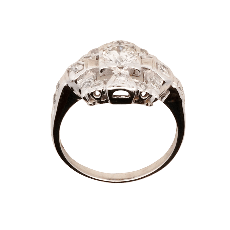 Picture of  Ring 14k White Gold with 0.75 Total Carats of Diamonds