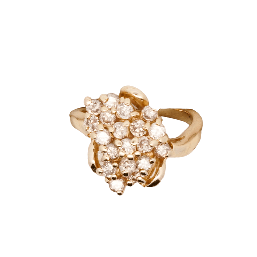 Picture of  Ring 14k Yellow Gold with 0.2 Total Carats of Diamonds