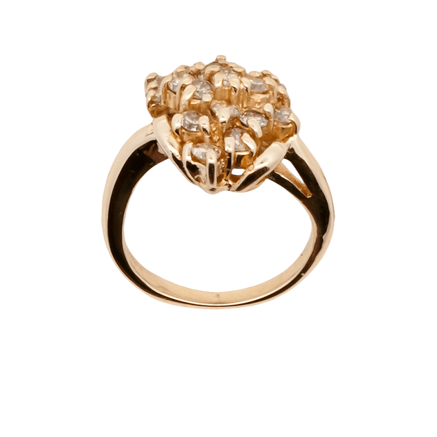 Picture of  Ring 14k Yellow Gold with 0.2 Total Carats of Diamonds