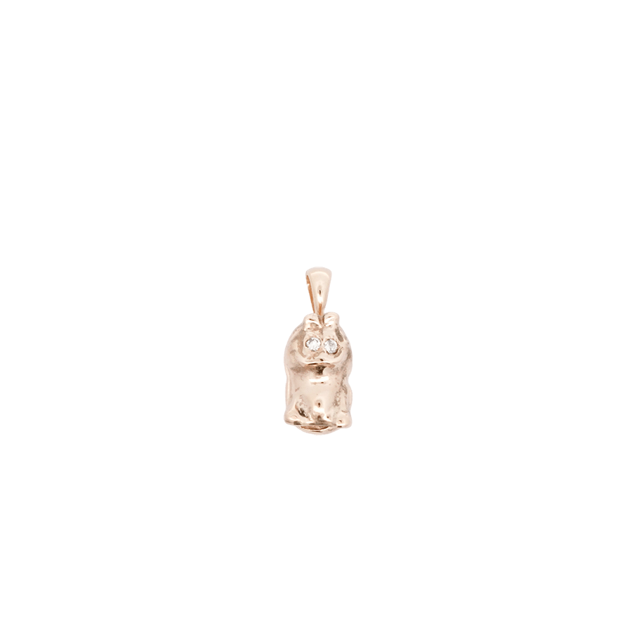  Pendant 10k Yellow Gold with 0.02 Total Carats of Diamonds