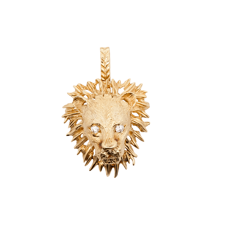  Pendant 18k Yellow Gold with 0.2 Total Carats of Diamonds