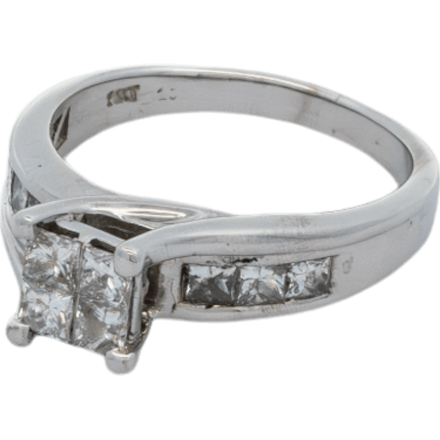 Picture of  Ring 14k White Gold with 1.24 Total Carats of Diamonds