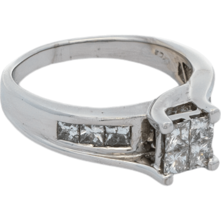 Picture of  Ring 14k White Gold with 1.24 Total Carats of Diamonds