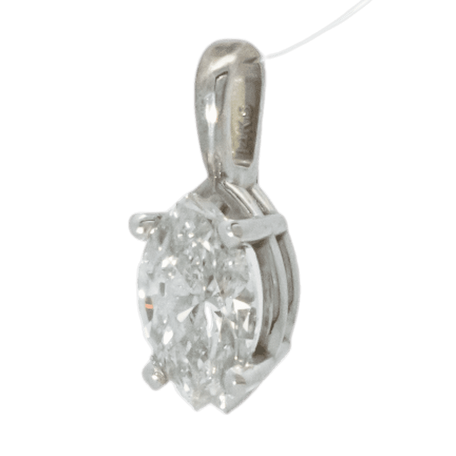 Picture of  Pendant 10k White Gold With 0.75 Carats of Diamonds