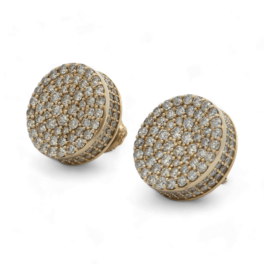 Picture of  Earrings 14k Yellow Gold With 2.34 Carats of Diamonds