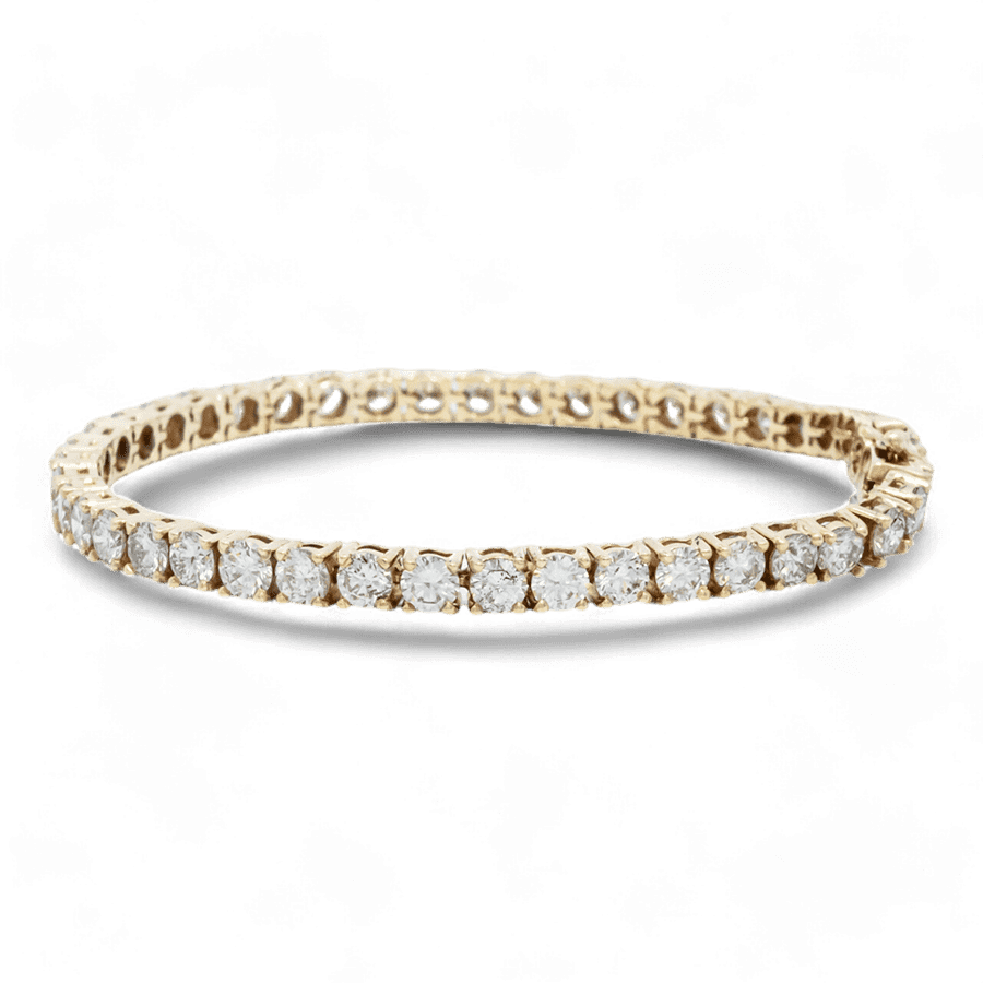 Picture of  Bracelet 14k Yellow Gold with 6.6 Carats of Diamonds