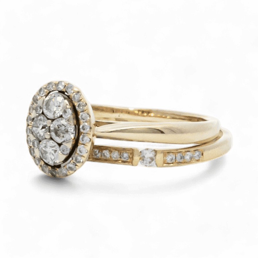 Picture of  Ring 14k Yellow Gold with 0.86 Total Carats of Diamonds