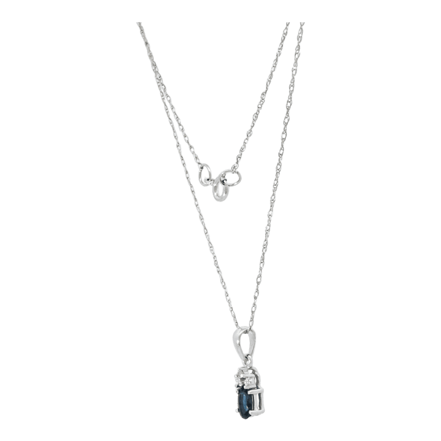 Picture of  Necklace 10k White Gold