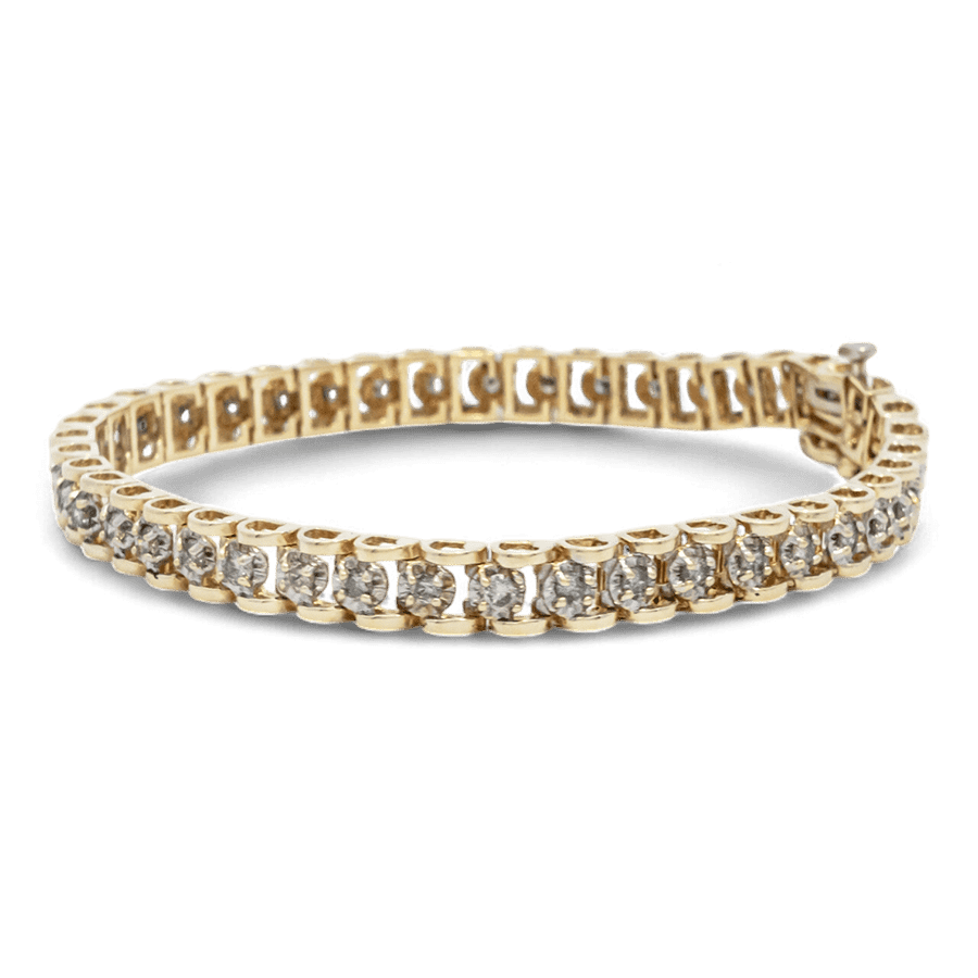 Picture of  Bracelet 10k Yellow Gold with 1.26 Carats of Diamonds