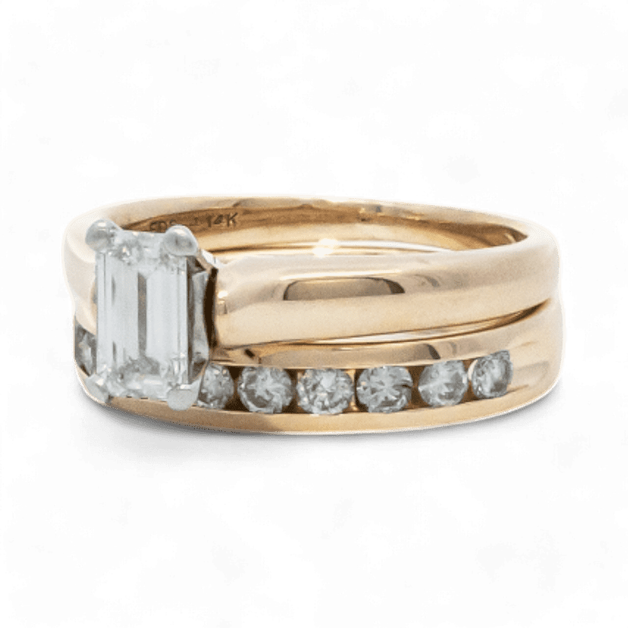 Picture of  Ring 14k Yellow Gold with 1.08 Total Carats of Diamonds