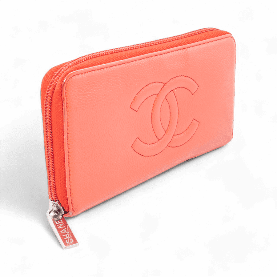 CHANEL Chanel Wallet Caviar Timeless CC