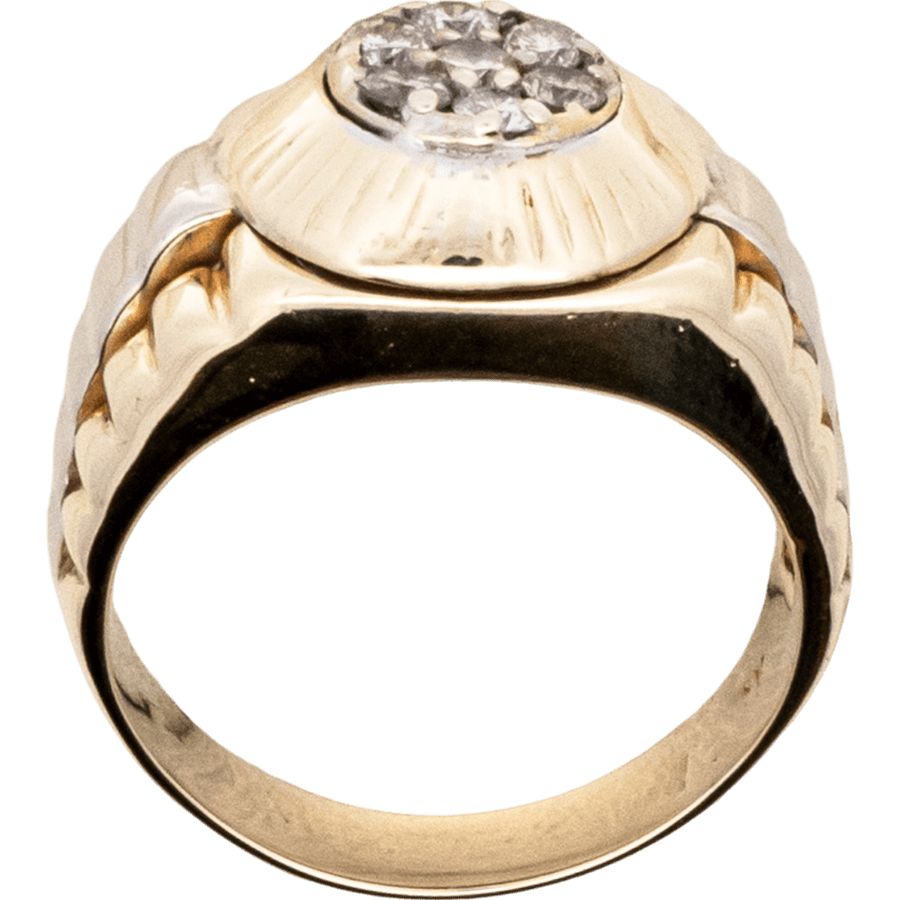 Picture of  Ring 14k Yellow Gold with 0.42 Total Carats of Diamonds