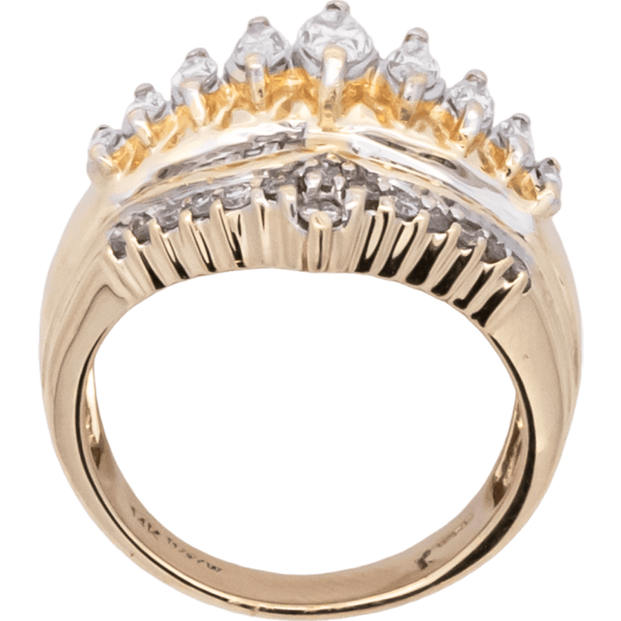 Picture of  Ring 14k Yellow Gold with 2.02 Total Carats of Diamonds