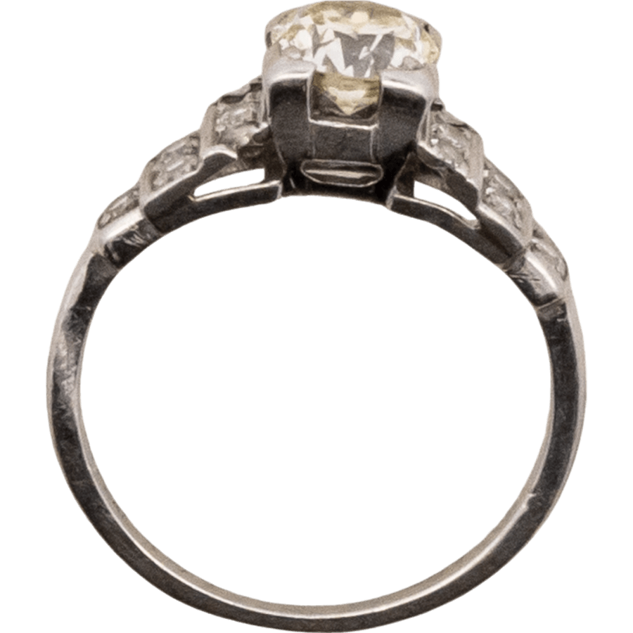 Picture of  Ring Platinum Gold with 0.75 Total Carats of Diamonds