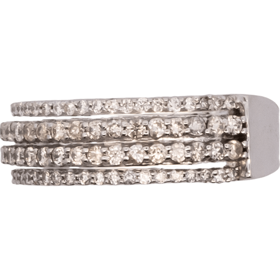 Picture of  Ring 10k White Gold with 1.62 Total Carats of Diamonds