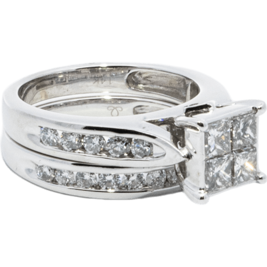 Picture of  Ring 14k White Gold with 1.94 Carats of Diamond