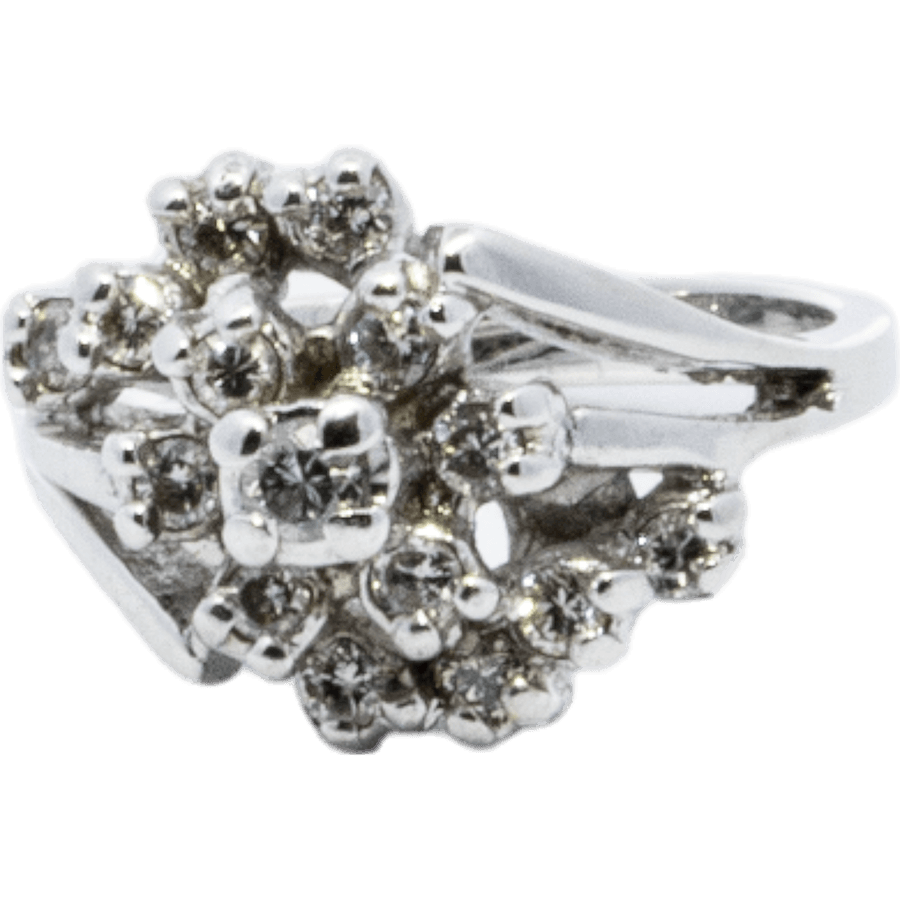 Picture of  Ring 14k White Gold with 0.45 Carats of Diamond