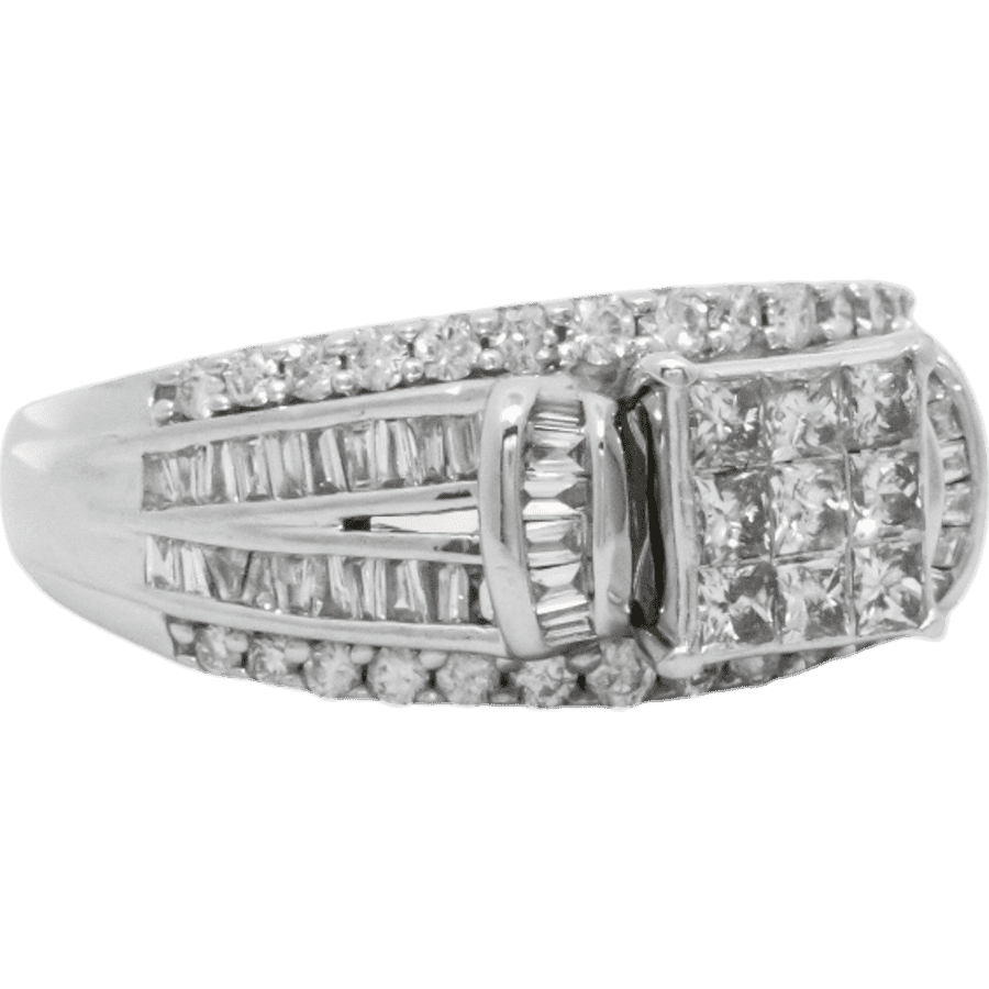 Picture of  Ring 10k White Gold With 1.22 Carats of Diamonds