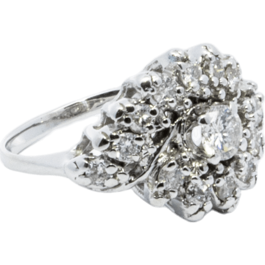 Picture of  Ring 14k White Gold with 0.83 Carats of Diamond