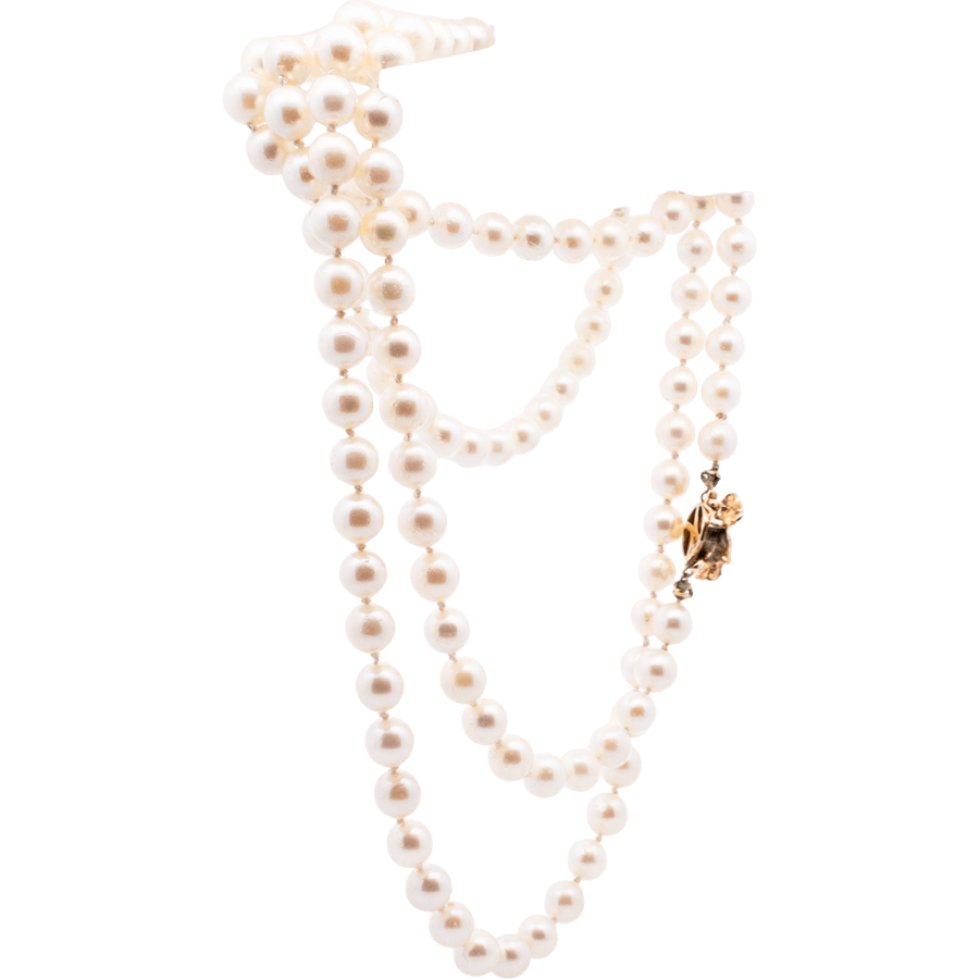 Picture of  Necklace Synthetic Pearls