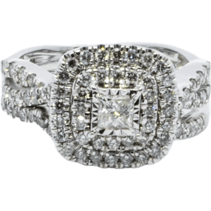 Picture of  Ring 10k White Gold with 1.12 Carats of Diamond