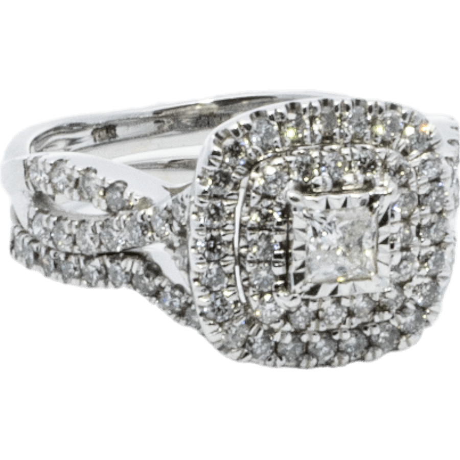 Picture of  Ring 10k White Gold with 1.12 Carats of Diamond