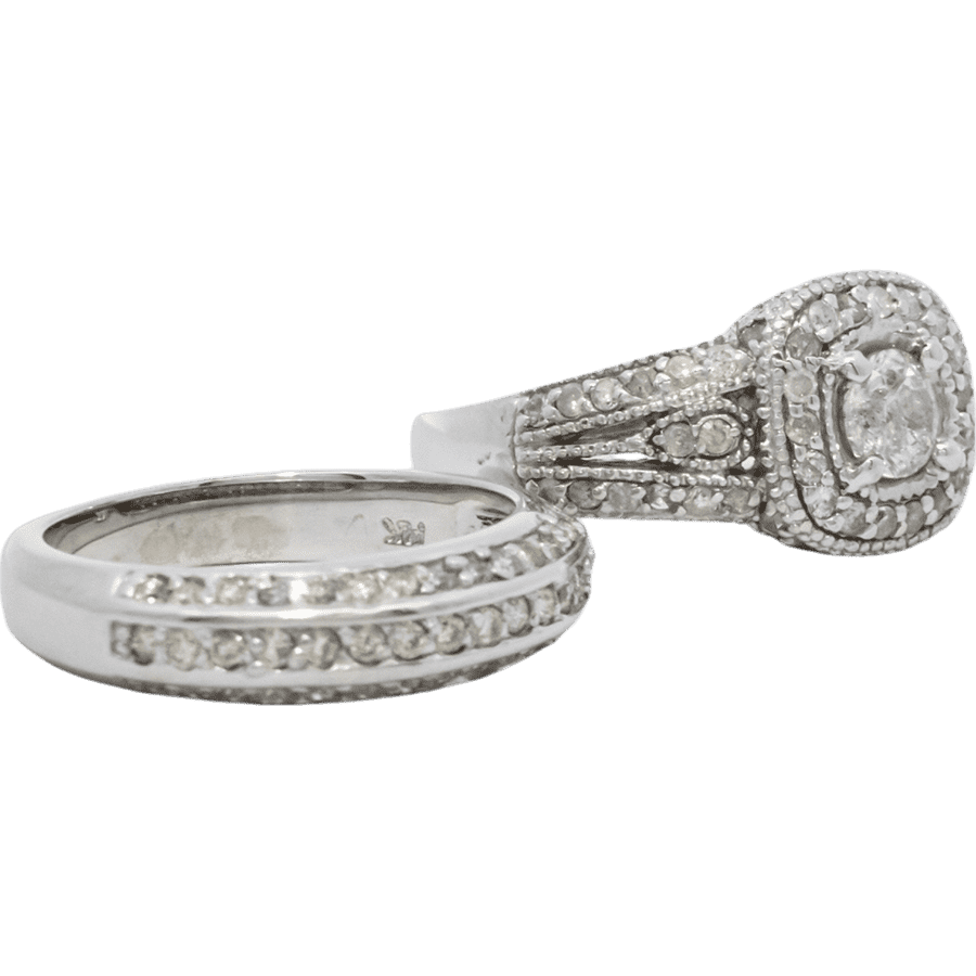 Picture of  Ring 14k White Gold With 1.36 Carats of Diamonds